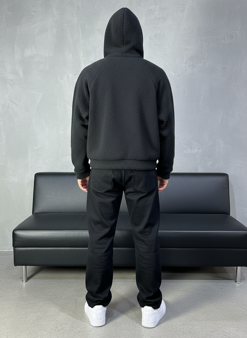 JACKET SAW OVERSIZE BLACK 4954