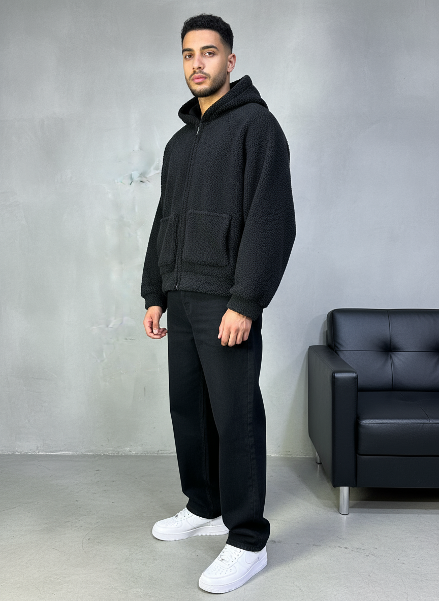 JACKET SAW OVERSIZE BLACK 4954