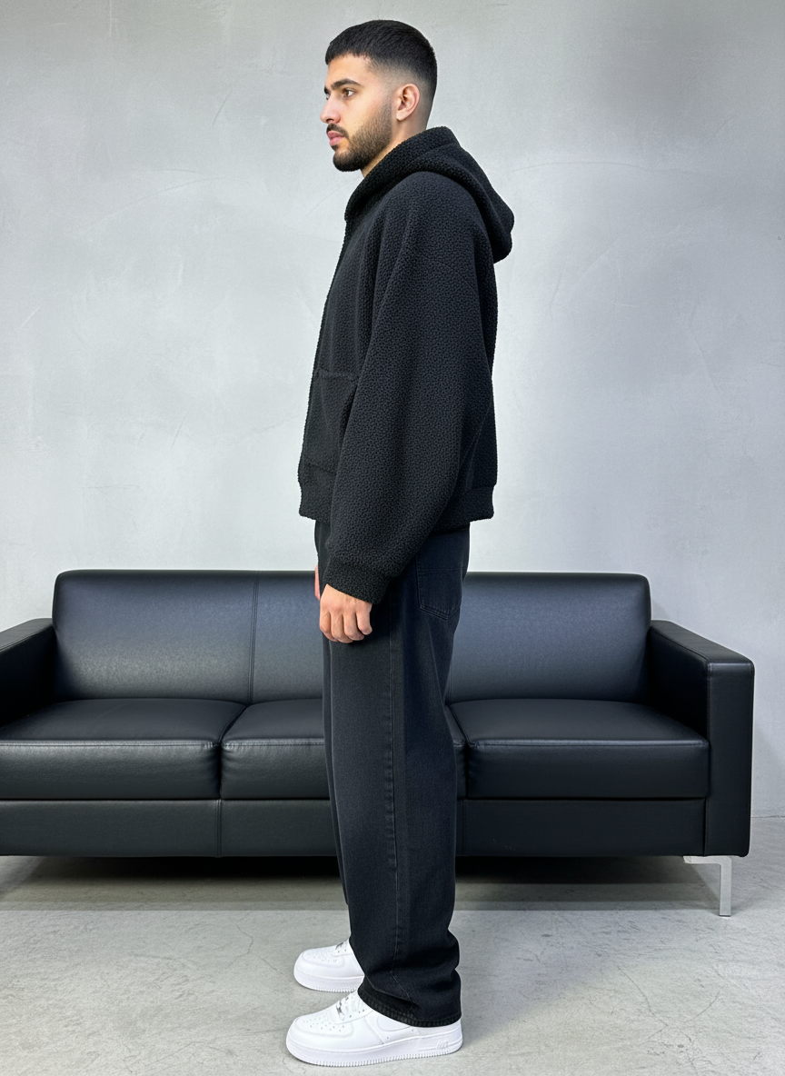 JACKET SAW OVERSIZE BLACK 4954