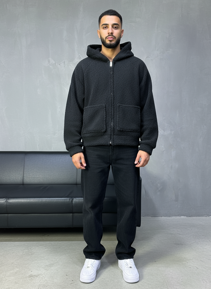 JACKET SAW OVERSIZE BLACK 4954