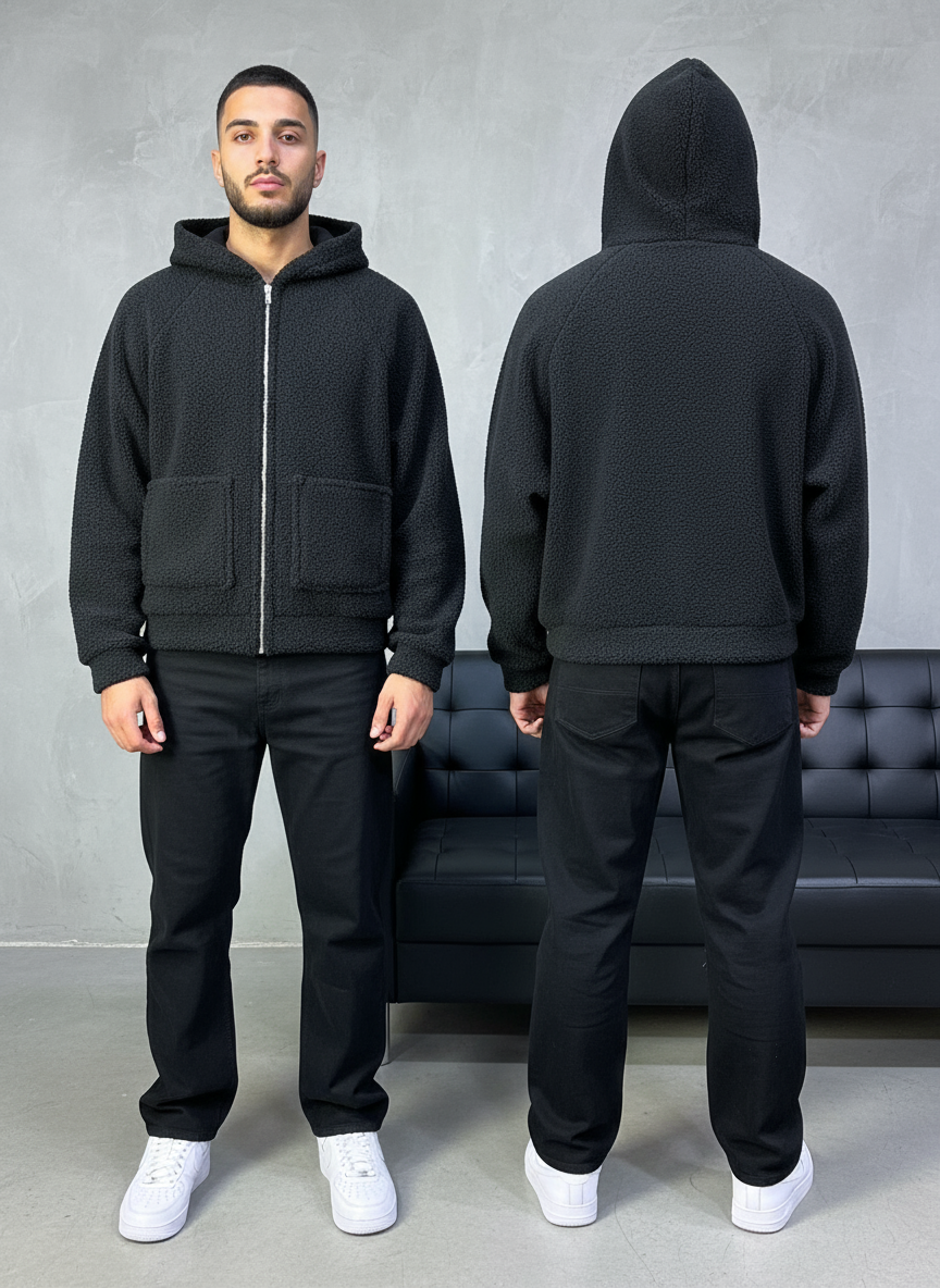 JACKET SAW OVERSIZE BLACK 4954