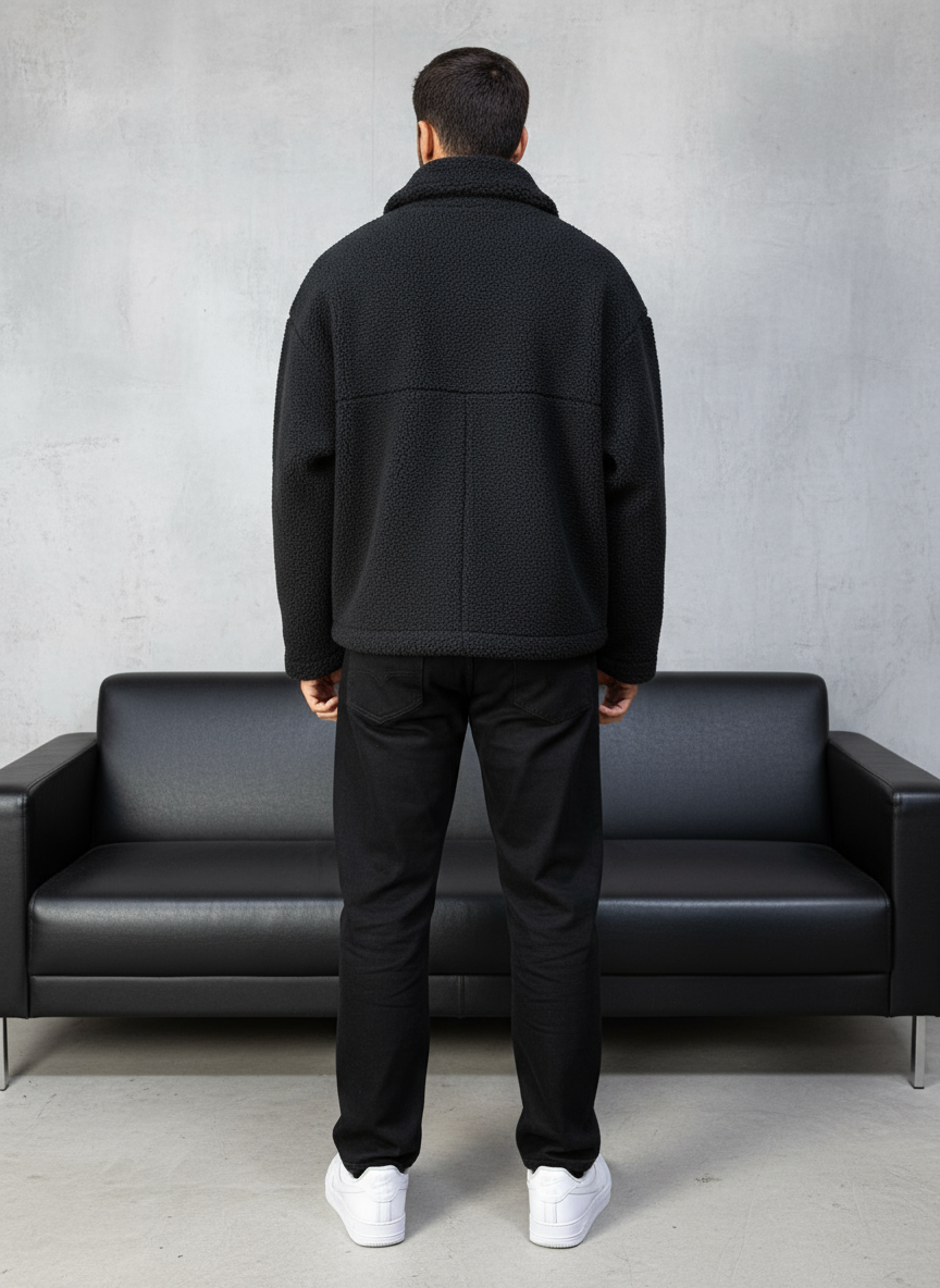 JACKET SAW OVERSIZE BLACK 4954