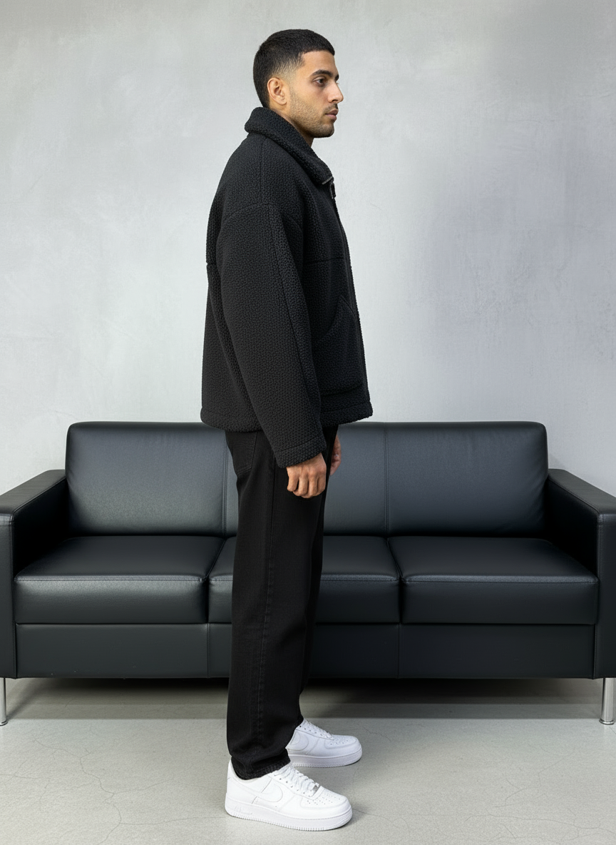 JACKET SAW OVERSIZE BLACK 4954