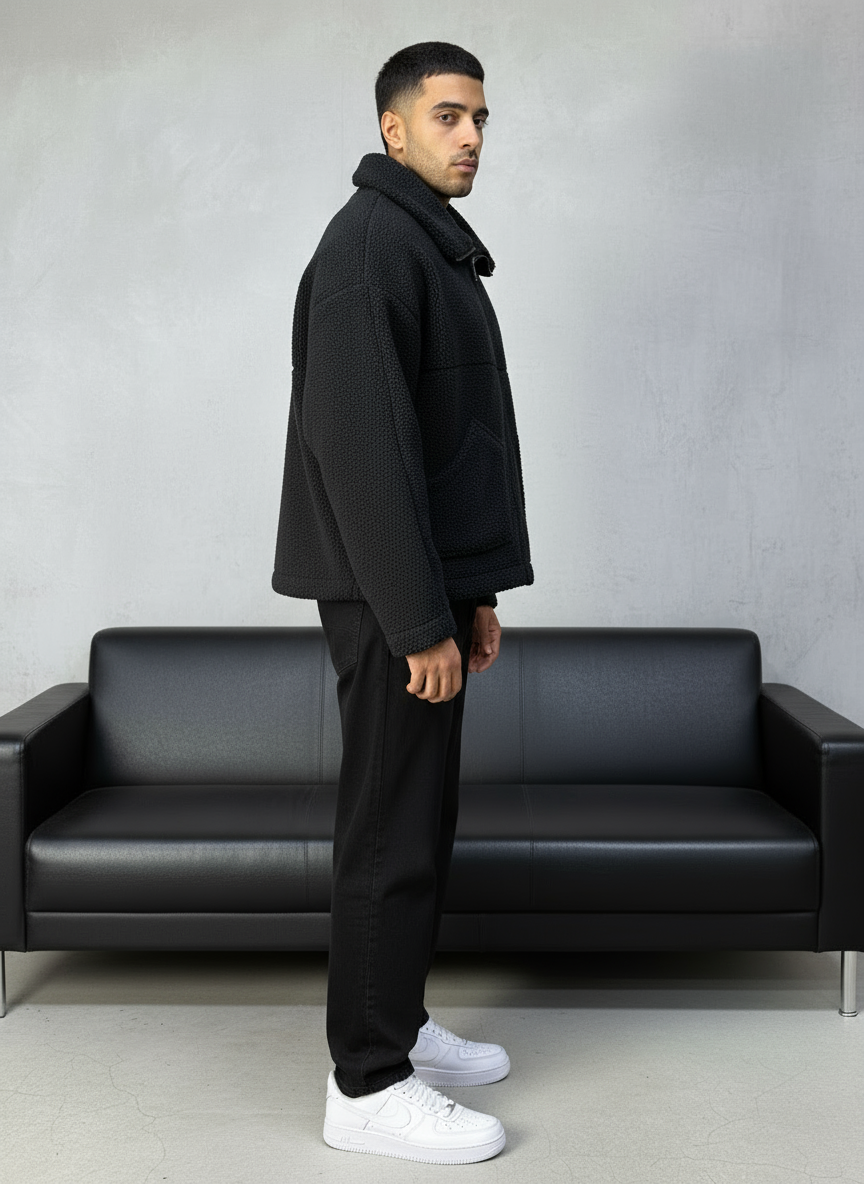 JACKET SAW OVERSIZE BLACK 4954