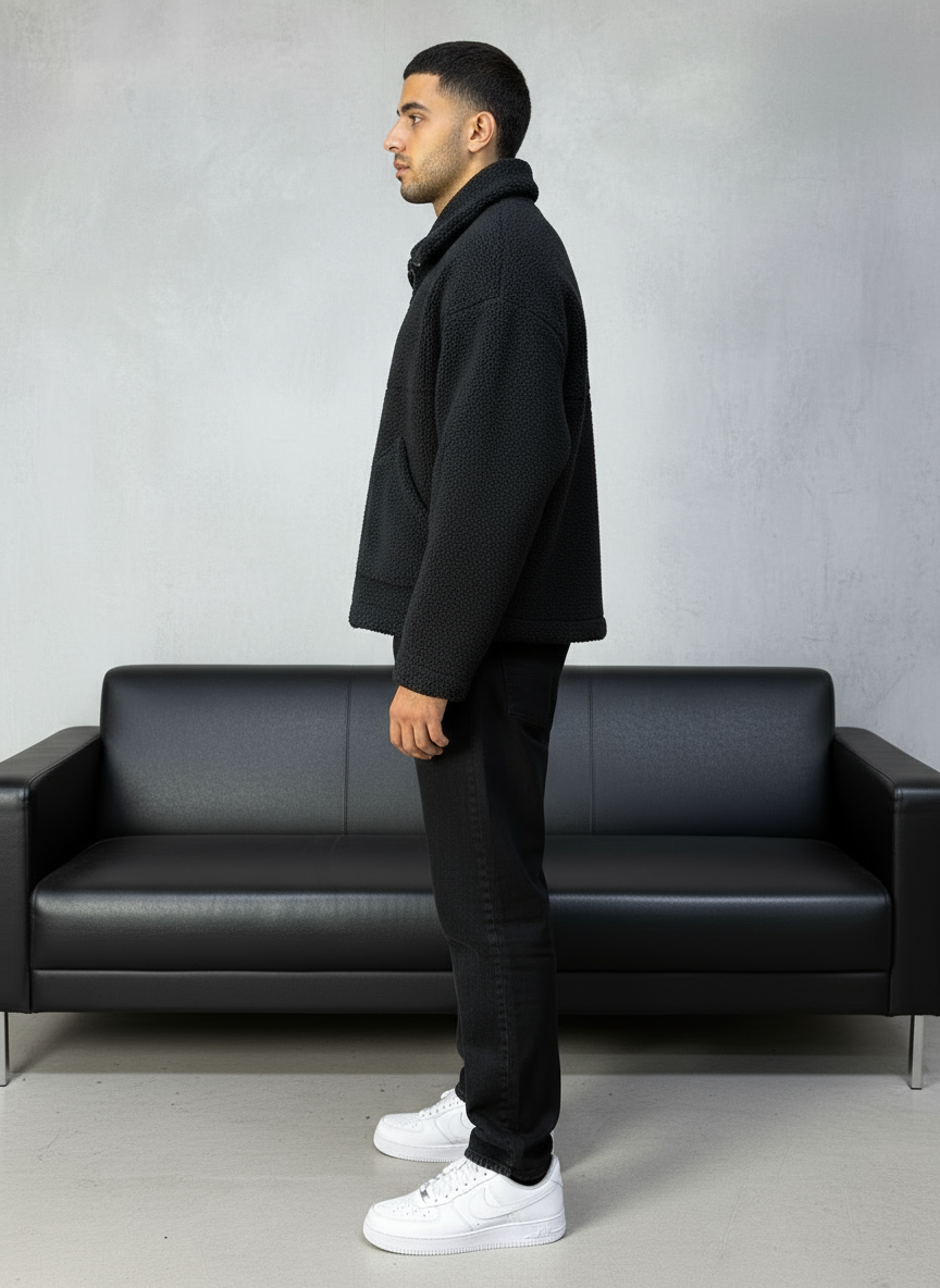 JACKET SAW OVERSIZE BLACK 4954