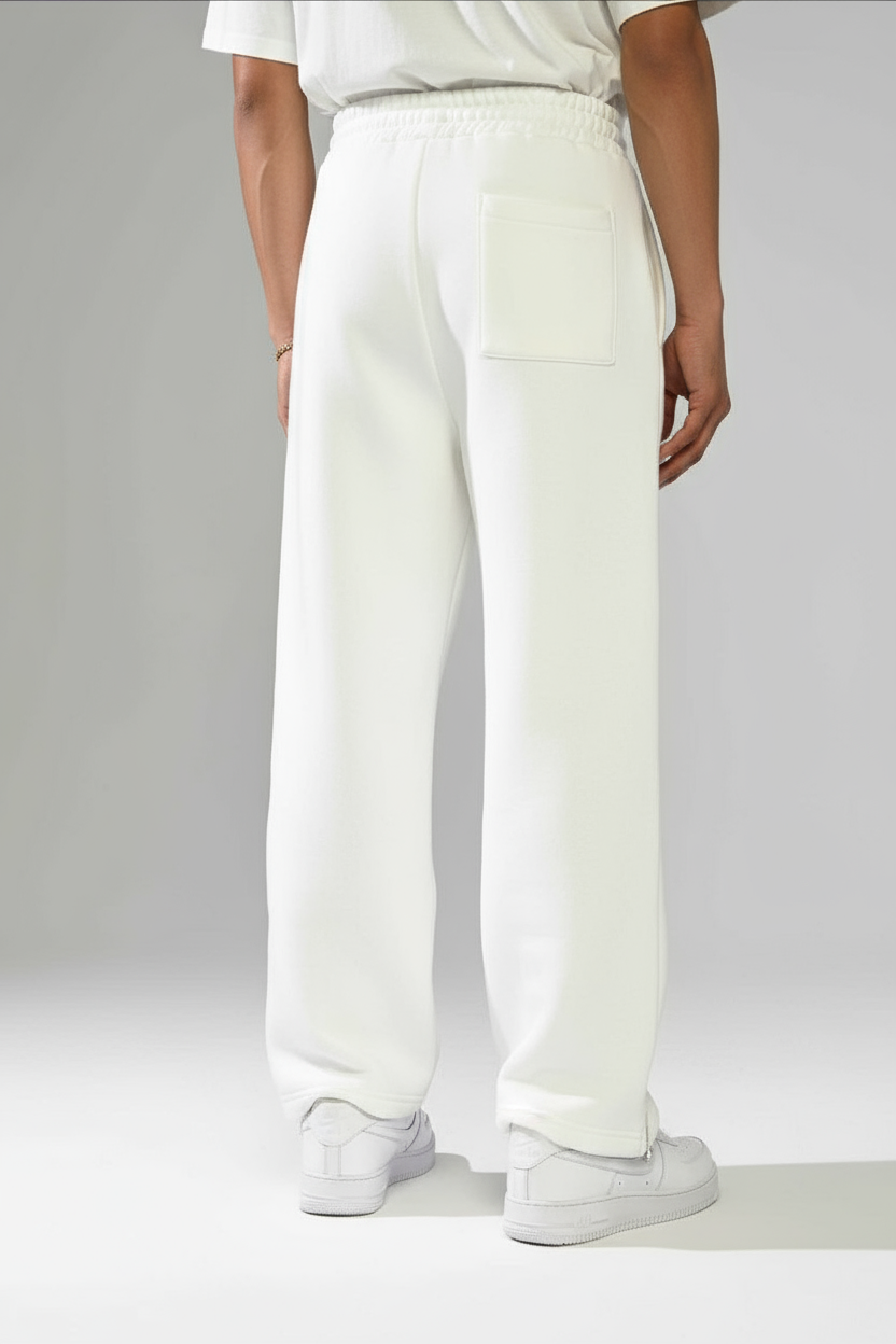 JOGGING BAGGY WHITE E03