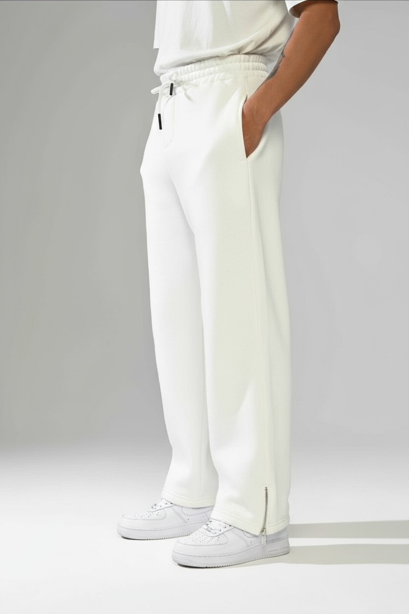 JOGGING BAGGY WHITE E03