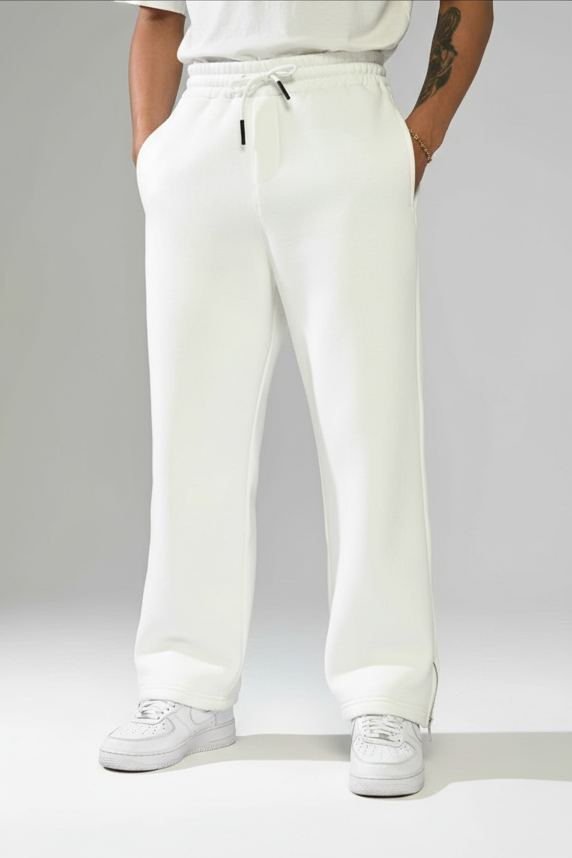 JOGGING BAGGY WHITE E03