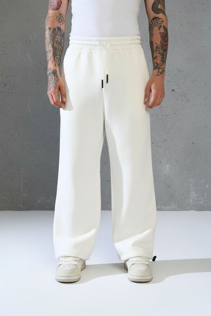 JOGGING BAGGY WHITE E01