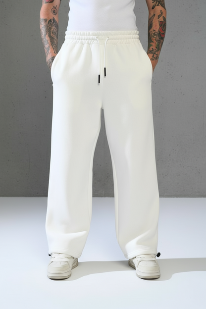 JOGGING BAGGY WHITE E01