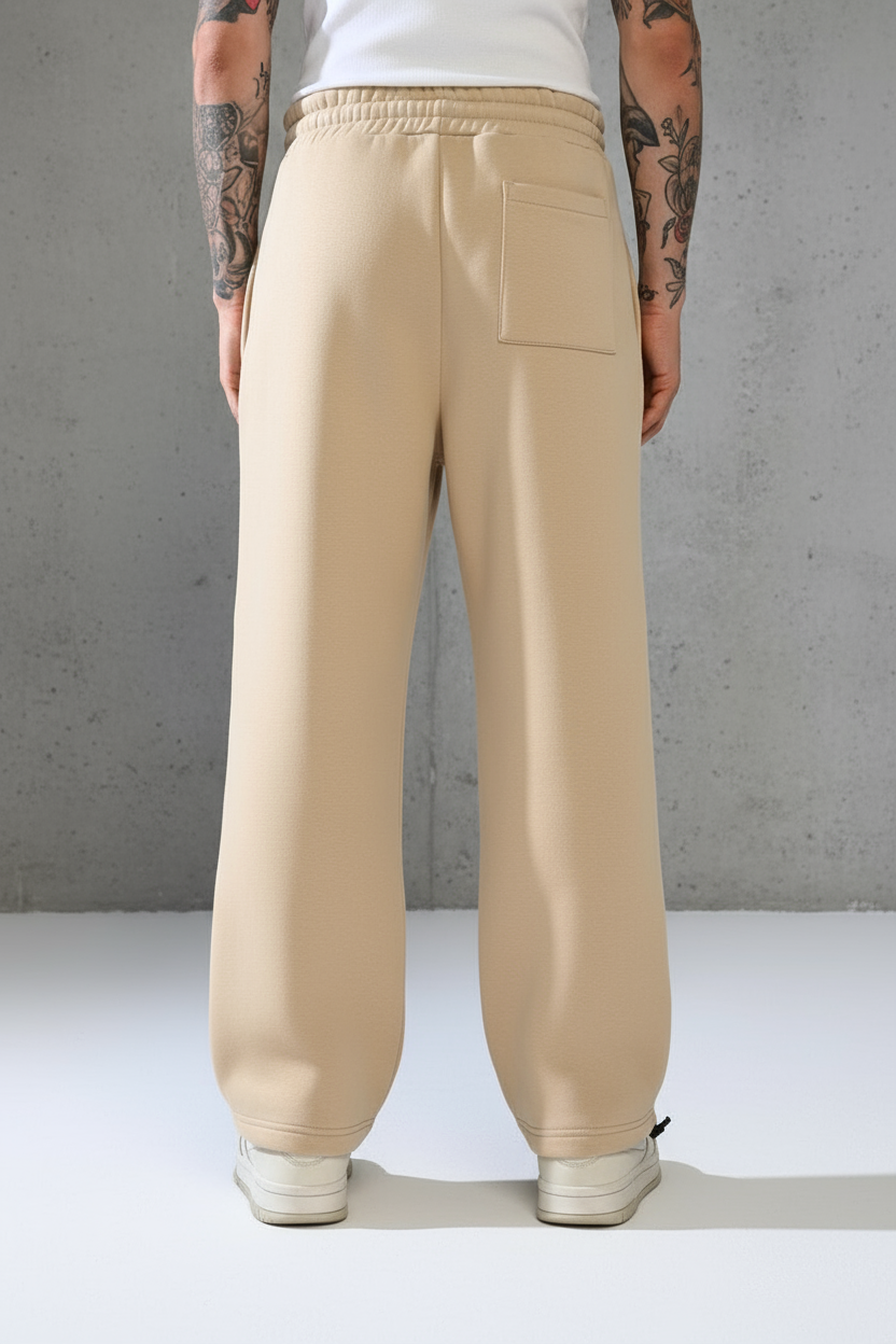 JOGGING BAGGY BEIGE E01