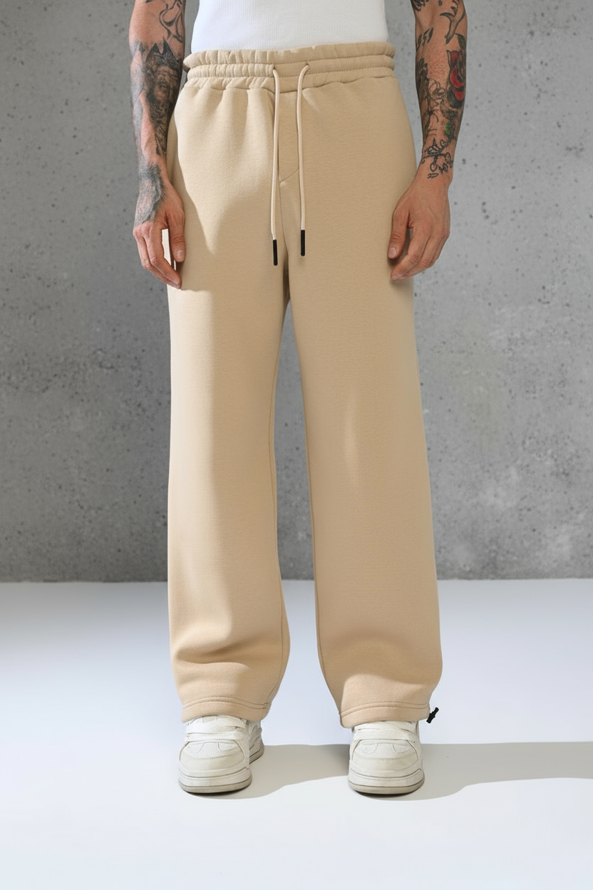 JOGGING BAGGY BEIGE E01