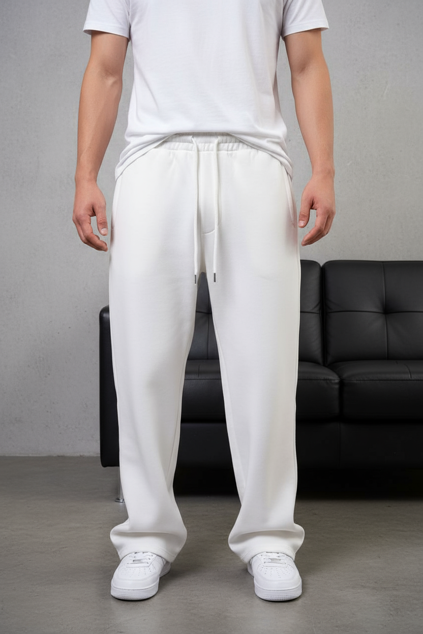 JOGGING BAGGY WHITE 4075