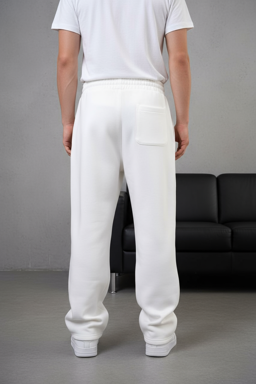 JOGGING BAGGY WHITE 4075