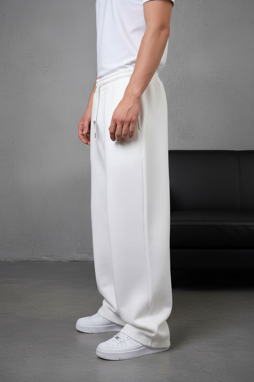 JOGGING BAGGY WHITE 4075