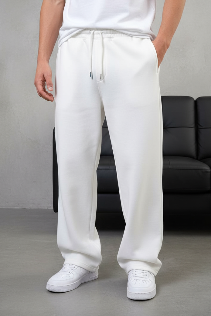 JOGGING BAGGY WHITE 4075