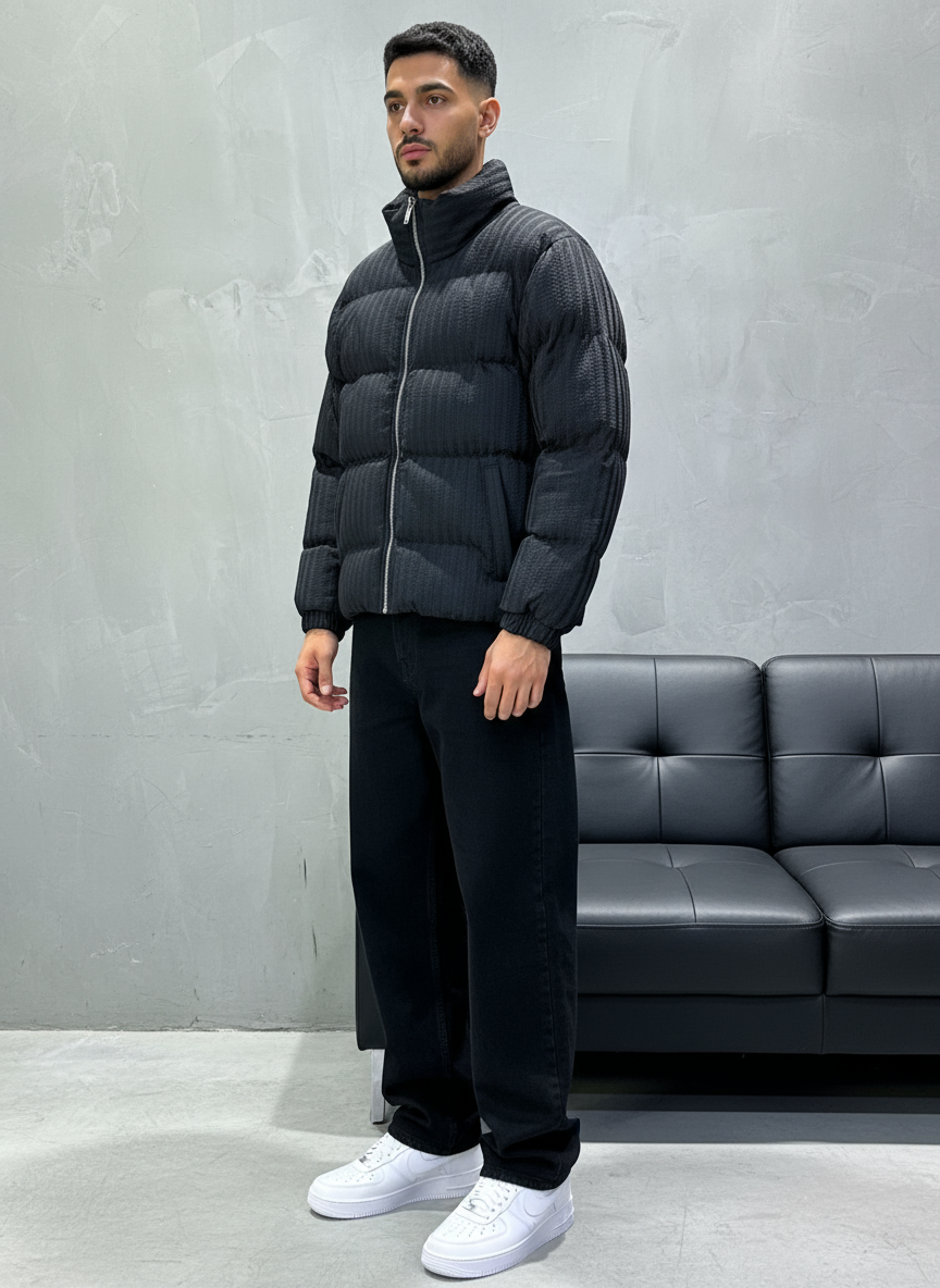 PUFFER JACKET BLACK 1966