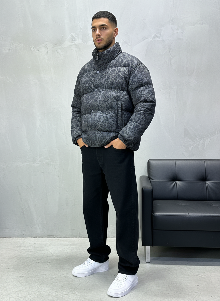 PUFFER JACKET BLACK 1058