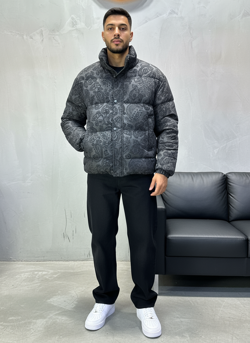 PUFFER JACKET BLACK 1058