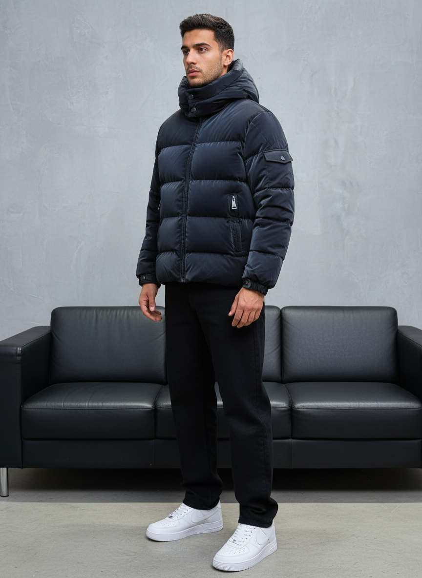 PUFFER JACKET BLACK 1021