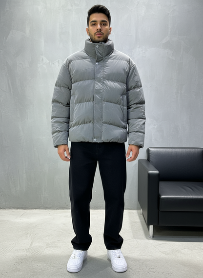 PUFFER JACKET GREY 1068