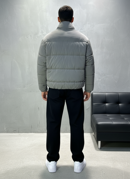 PUFFER JACKET GREY 1068