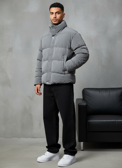 PUFFER JACKET GREY 1068