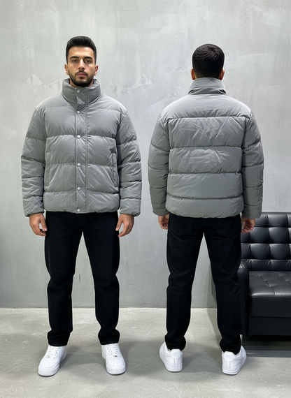 PUFFER JACKET GREY 1068