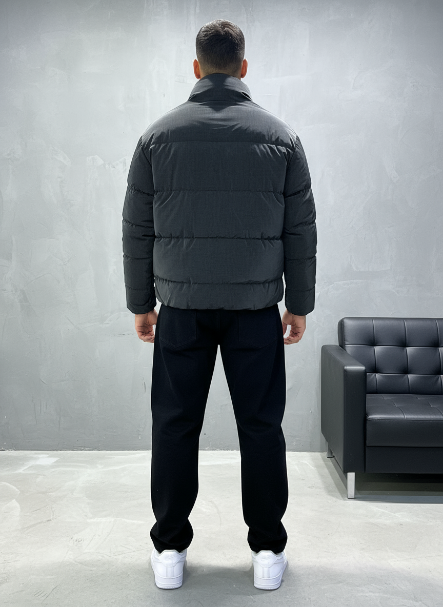 PUFFER JACKET BLACK 1068