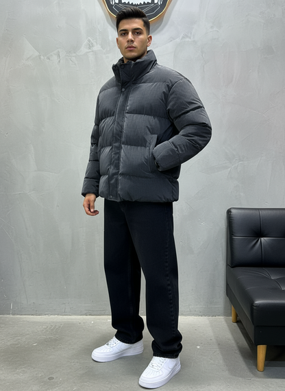 PUFFER JACKET BLACK 1068