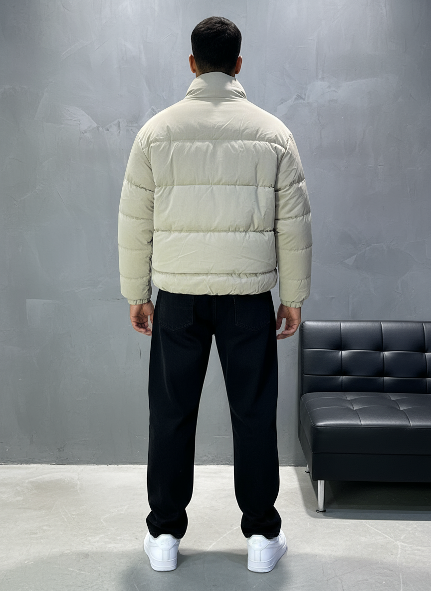 PUFFER JACKET BEIGE 1068