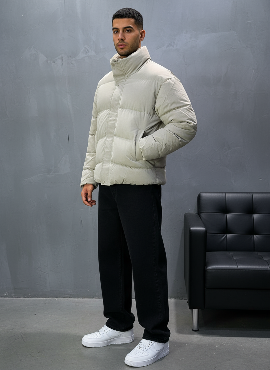 PUFFER JACKET BEIGE 1068