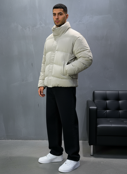 PUFFER JACKET BEIGE 1068