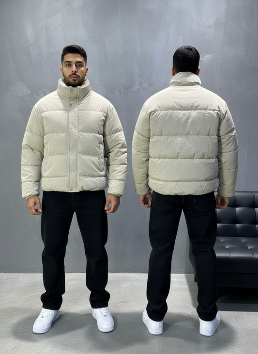 PUFFER JACKET BEIGE 1068