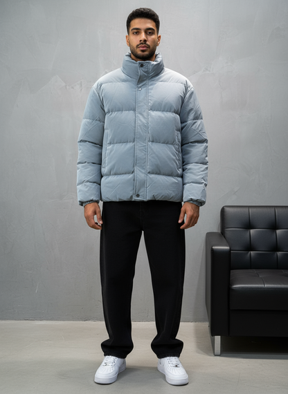 PUFFER JACKET GREY 1041