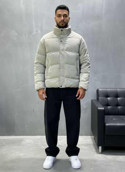 PUFFER JACKET BEIGE 1041