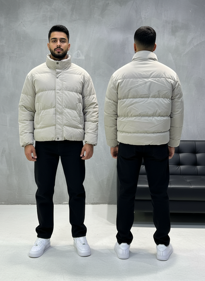 PUFFER JACKET BEIGE 1041