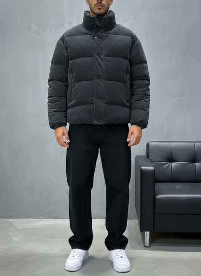 PUFFER JACKET BLACK 1056