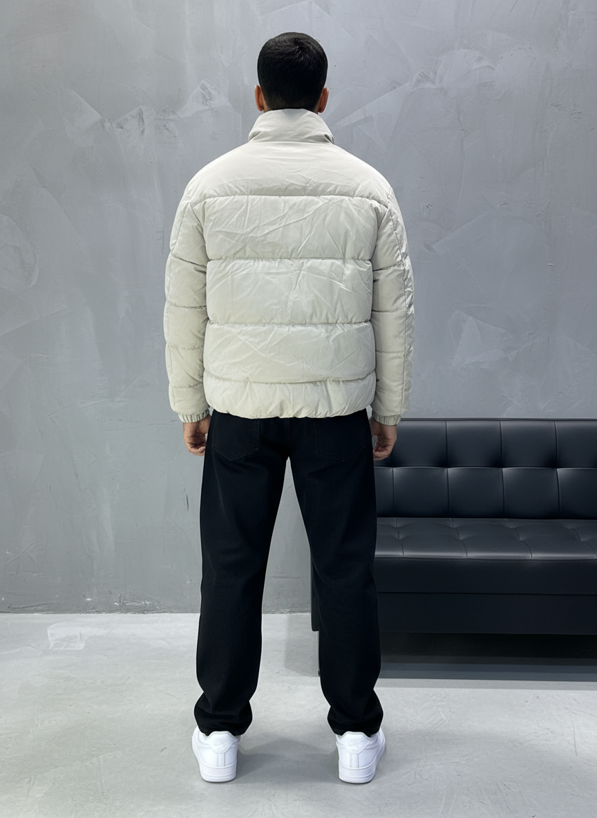 PUFFER JACKET BEIGE 1056