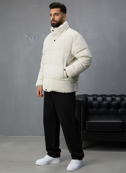 PUFFER JACKET BEIGE 1056