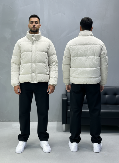 PUFFER JACKET BEIGE 1056