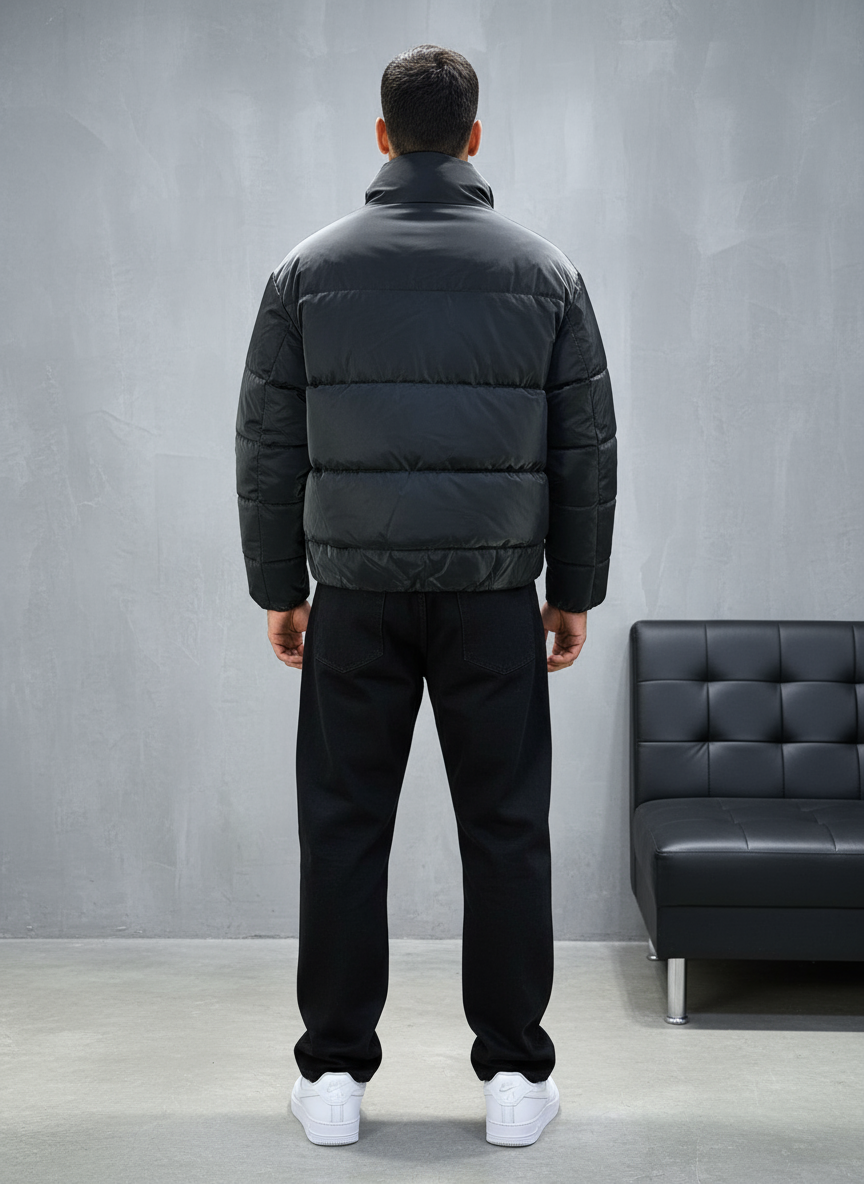 PUFFER JACKET BLACK 1041