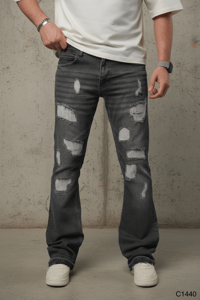 JEANS BAGGY BLACK 1440 - ZG PREMIUM