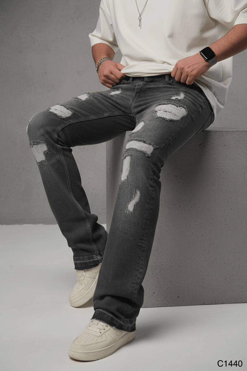JEANS BAGGY BLACK 1440 - ZG PREMIUM
