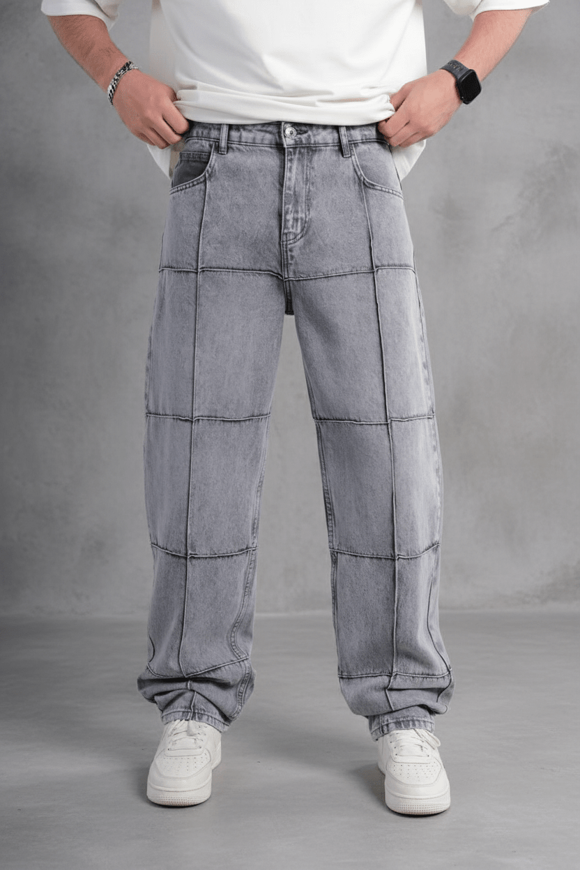 JEANS BAGGY GREY 3189 - ZG PREMIUM