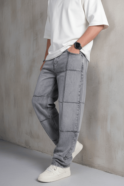 JEANS BAGGY GREY 3189 - ZG PREMIUM