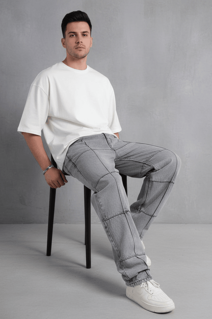 JEANS BAGGY GREY 3189 - ZG PREMIUM
