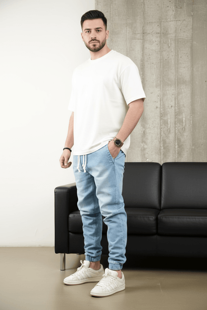 JEANS JOGGER BLUE B9691 - ZG PREMIUM