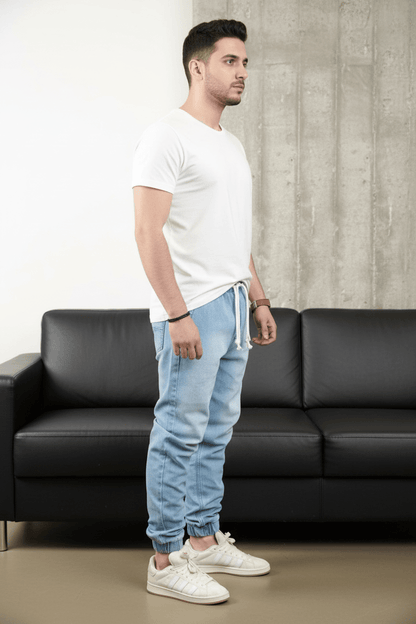 JEANS JOGGER BLUE B9691 - ZG PREMIUM
