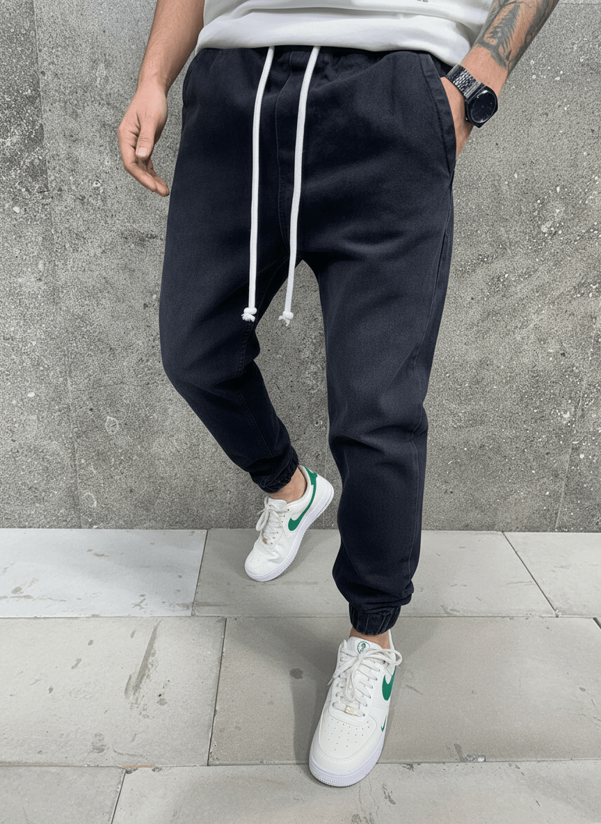JEANS JOGGING GRIS B7796 - ZG PREMIUM